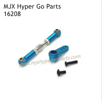 MJX Hyper Go 16208 RC Car Upgrade Parts Front Steering Connect Rod and Arm Blue
