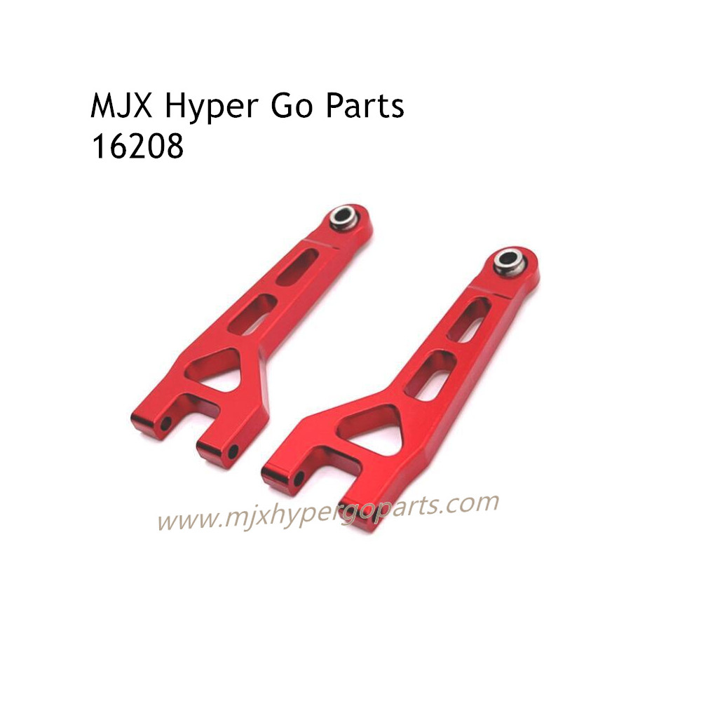 MJX Hyper Go 16208 RC Car Upgrade Parts Front Front Upper Swing Arm Red MJX Hyper Go 16208 RC Car Upgrade Parts Front Front Upper Swing Arm Red