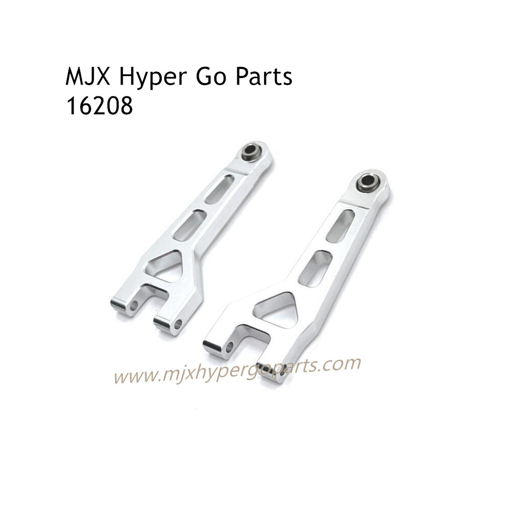MJX Hyper Go 16208 RC Car Upgrade Parts Front Front Upper Swing Arm Silver MJX Hyper Go 16208 RC Car Upgrade Parts Front Front Upper Swing Arm Silver