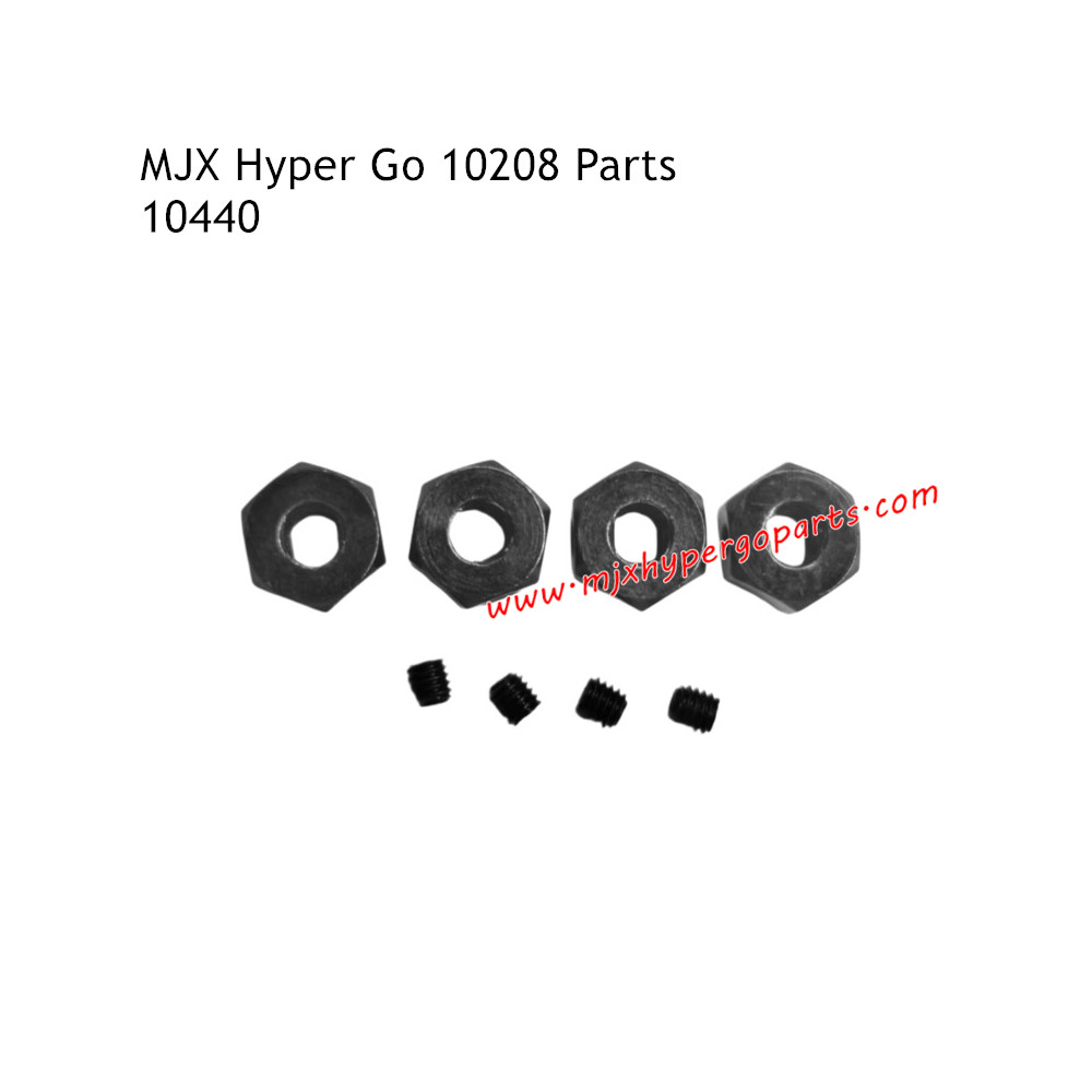 MJX Hyper Go 10208 V2 RC Car Parts Hexagonal Joints 10440