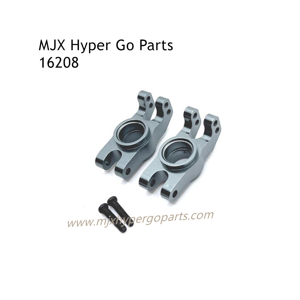 MJX Hyper Go 16208 RC Car Upgrade Parts Rear Wheel Cups Gray MJX Hyper Go 16208 RC Car Upgrade Parts Rear Wheel Cups Gray