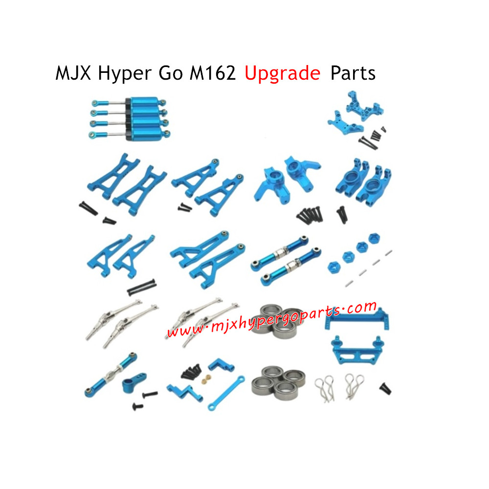 MJX Hyper Go M162 Upgrade Parts Kit Blue MJX Hyper Go M162 Upgrade Parts Kit Blue