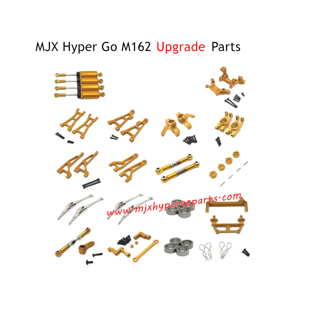 MJX Hyper Go M162 Upgrade Parts Kit Gold MJX Hyper Go M162 Upgrade Parts Kit Gold