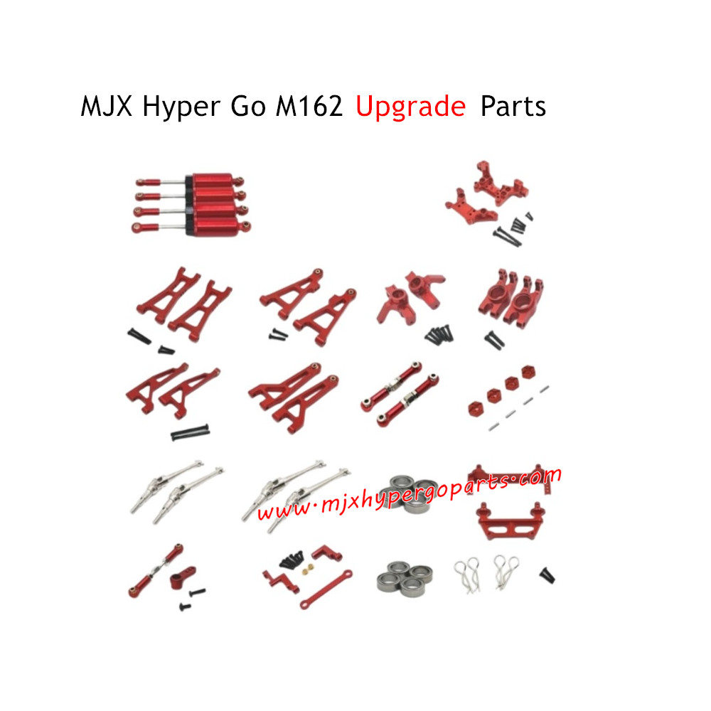 MJX Hyper Go M162 Upgrade Parts Kit Red MJX Hyper Go M162 Upgrade Parts Kit Red