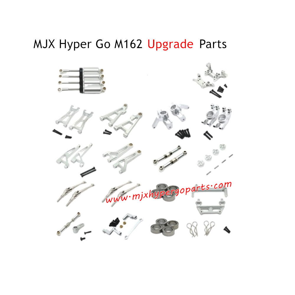MJX Hyper Go M162 Upgrade Parts Kit Silver MJX Hyper Go M162 Upgrade Parts Kit Silver