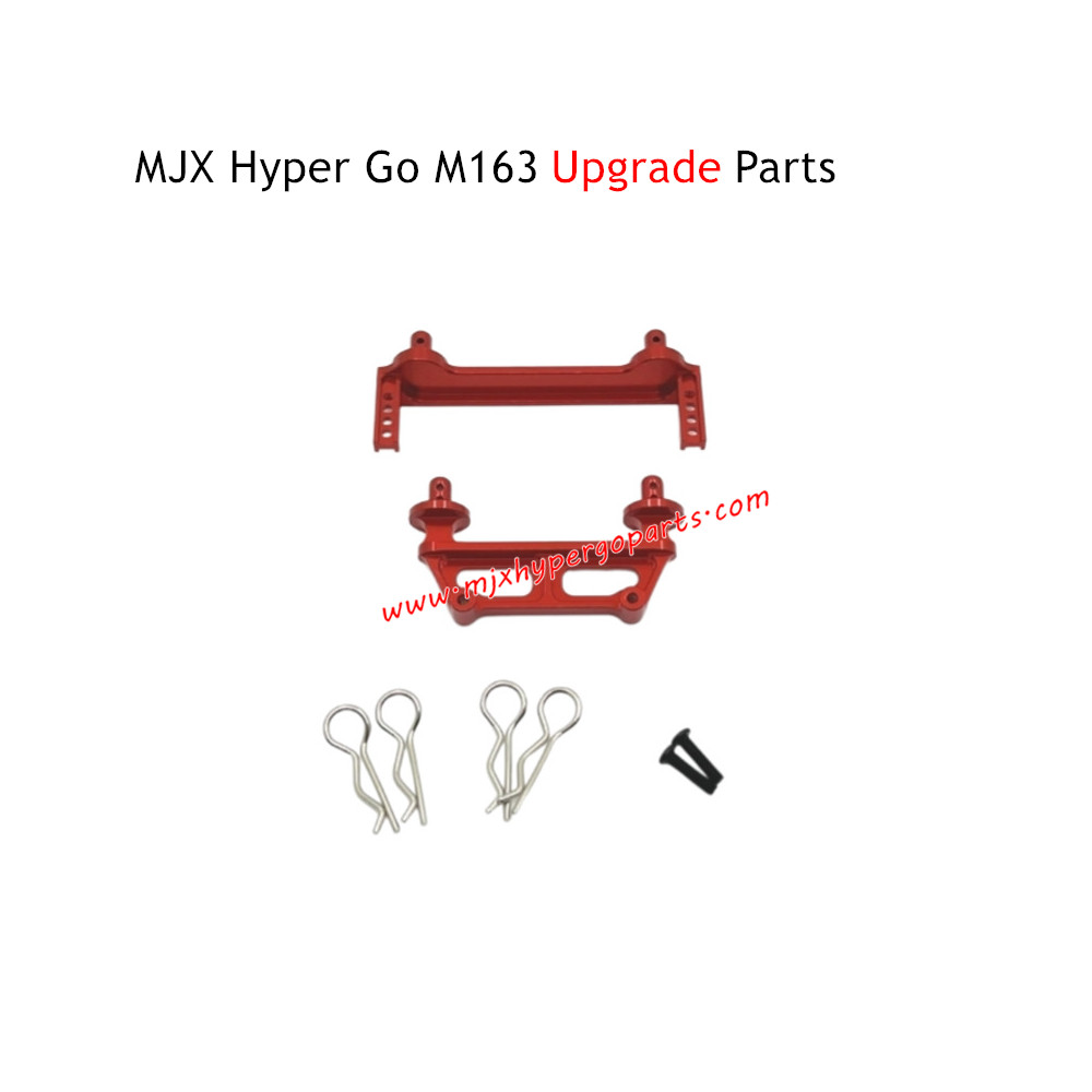 MJX Hyper Go M163 Brushless RC Car Upgrade Parts Carcass Support Red MJX Hyper Go M163 Brushless RC Car Upgrade Parts Carcass Support Red