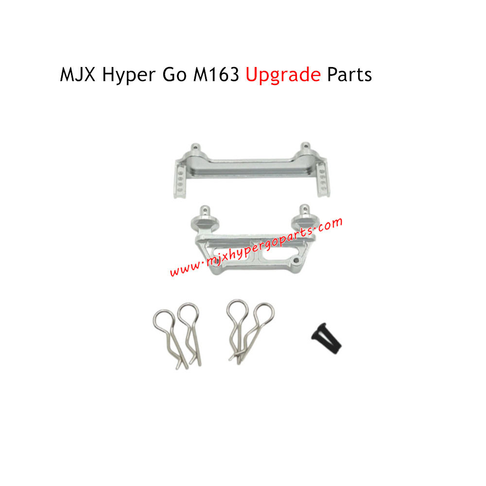 MJX Hyper Go M163 Brushless RC Car Upgrade Parts Carcass Support Silver MJX Hyper Go M163 Brushless RC Car Upgrade Parts Carcass Support Silver