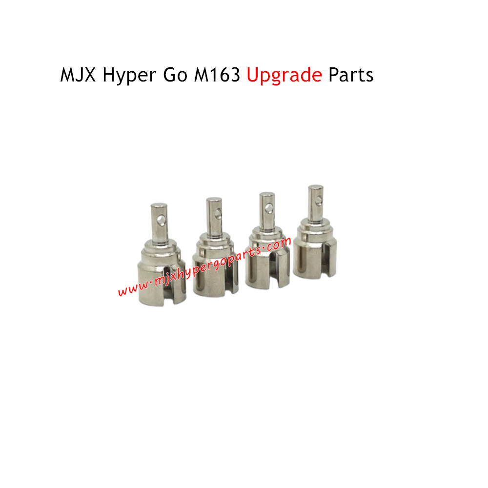 MJX Hyper Go M163 Brushless RC Car Upgrade Parts Differential Joint Cups Silver MJX Hyper Go M163 Brushless RC Car Upgrade Parts Differential Joint Cups Silver