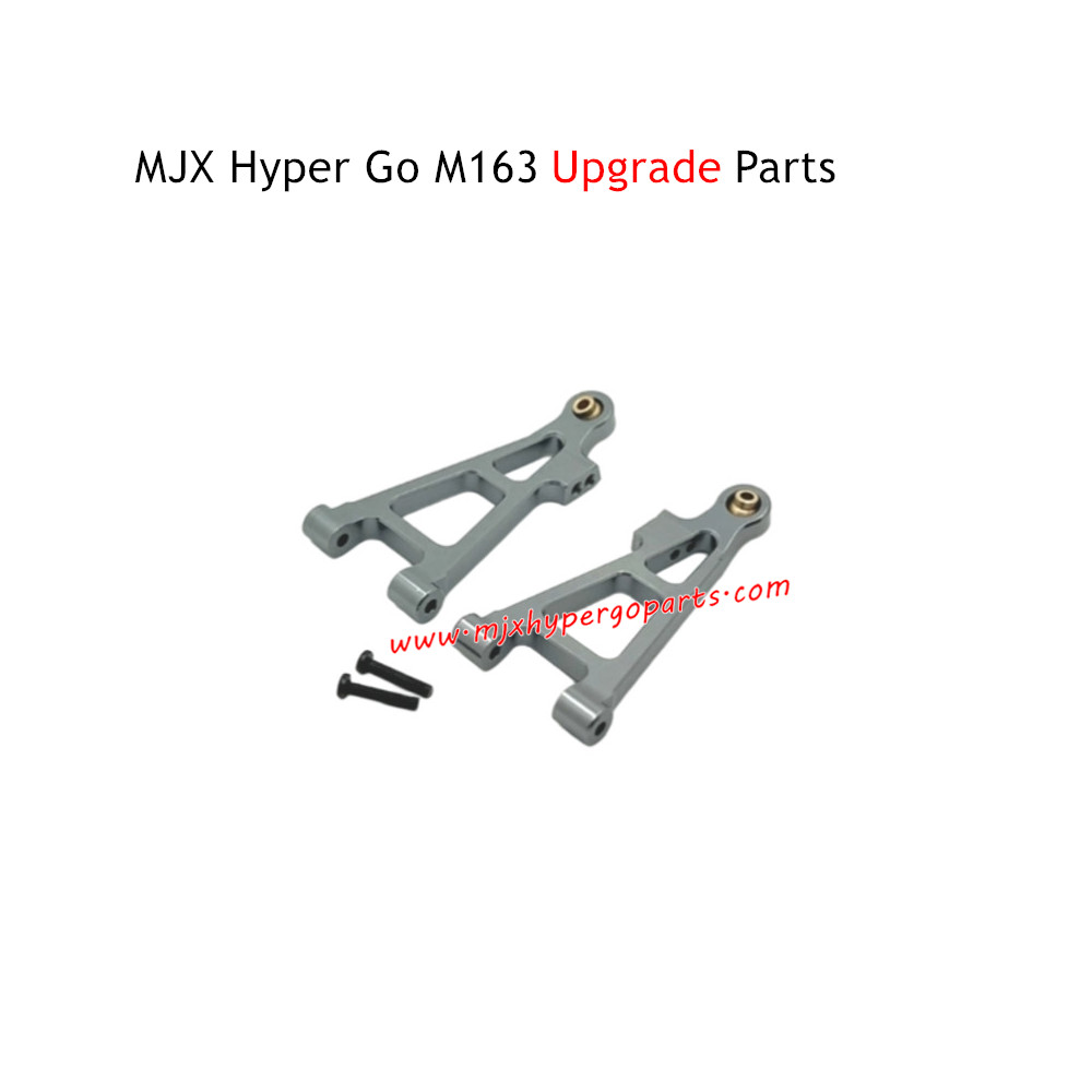 MJX Hyper Go M163 Brushless RC Car Upgrade Parts Front Lower Swing Arm Gray MJX Hyper Go M163 Brushless RC Car Upgrade Parts Front Lower Swing Arm Gray