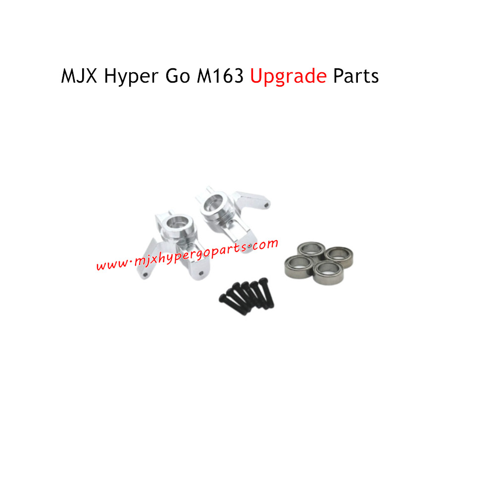 MJX Hyper Go M163 Brushless RC Car Upgrade Parts Front Steering Cup Silver MJX Hyper Go M163 Brushless RC Car Upgrade Parts Front Steering Cup Silver
