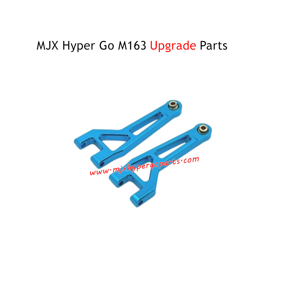 MJX Hyper Go M163 Brushless RC Car Upgrade Parts Front Upper Swing Arm Blue MJX Hyper Go M163 Brushless RC Car Upgrade Parts Front Upper Swing Arm Blue