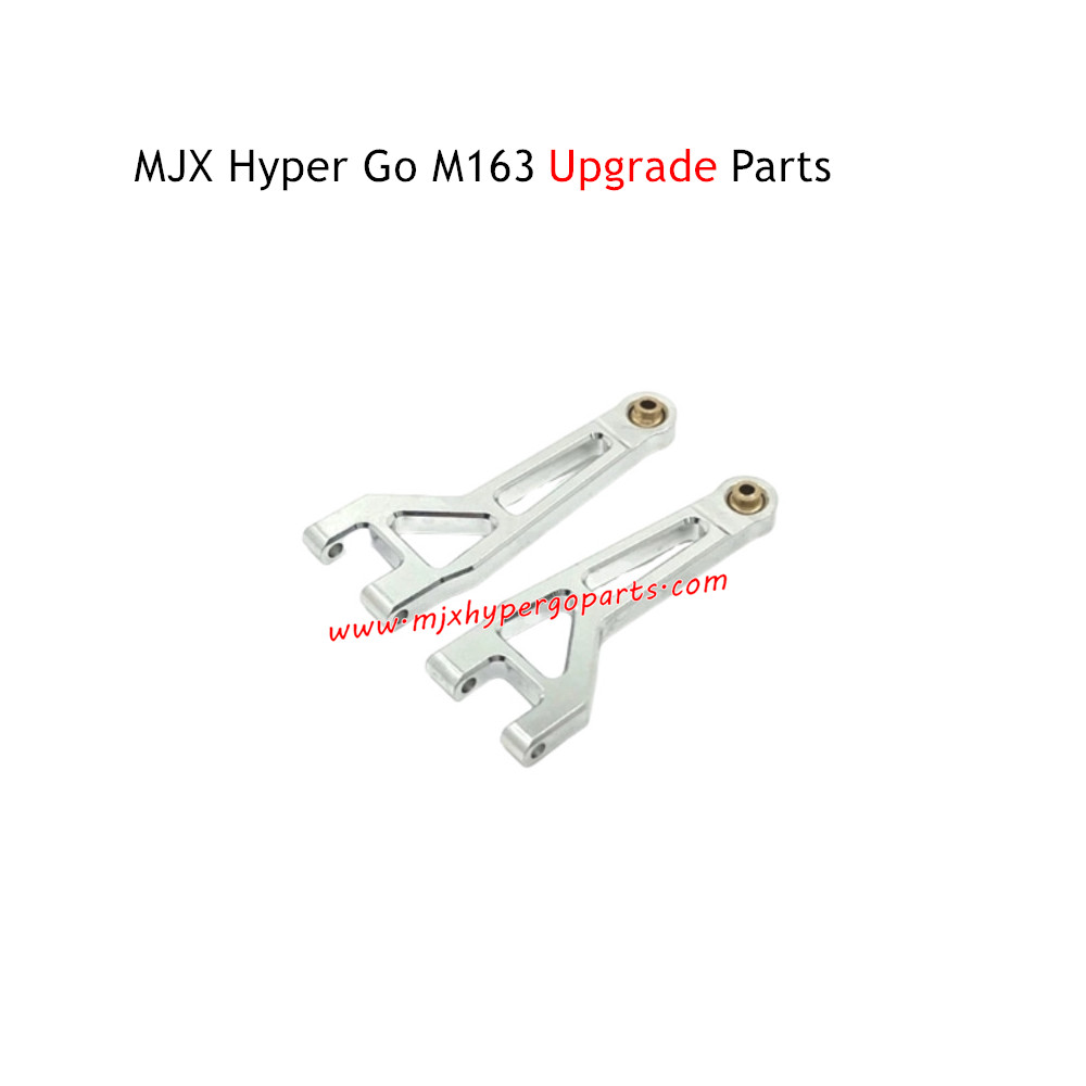 MJX Hyper Go M163 Brushless RC Car Upgrade Parts Front Upper Swing Arm Silver MJX Hyper Go M163 Brushless RC Car Upgrade Parts Front Upper Swing Arm Silver