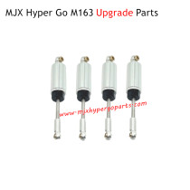 MJX Hyper Go M163 Brushless RC Car Upgrade Parts Hydraulic Shock Absorbers Silver
