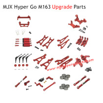 MJX Hyper Go M163 Brushless RC Car Upgrade Parts Kit Red