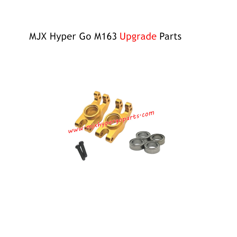 Rear Cups Upgrade Parts for MJX Hyper Go M163 RC Car Gold Rear Cups Upgrade Parts for MJX Hyper Go M163 RC Car Gold