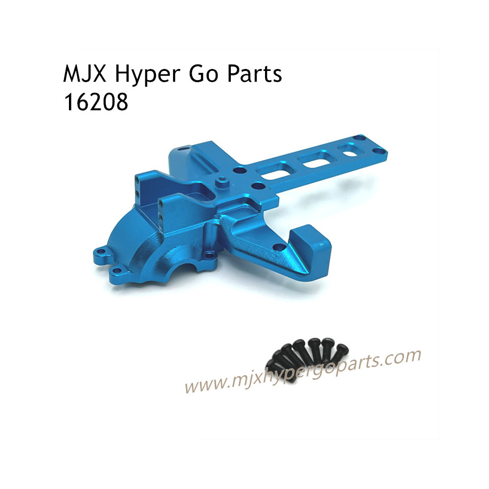 MJX Hyper Go 16208 RC Car Upgrade Parts Rear Gearbox Cover Blue MJX Hyper Go 16208 RC Car Upgrade Parts Rear Gearbox Cover Blue