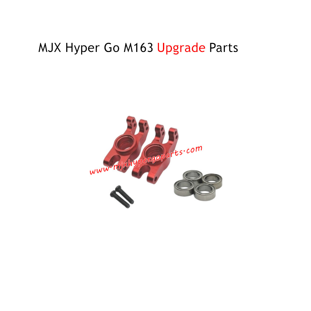 Rear Cups Upgrade Parts for MJX Hyper Go M163 RC Car Red
