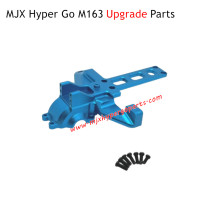 Rear Gearbox Cover Upgrade Parts for MJX Hyper Go M163 RC Car Blue