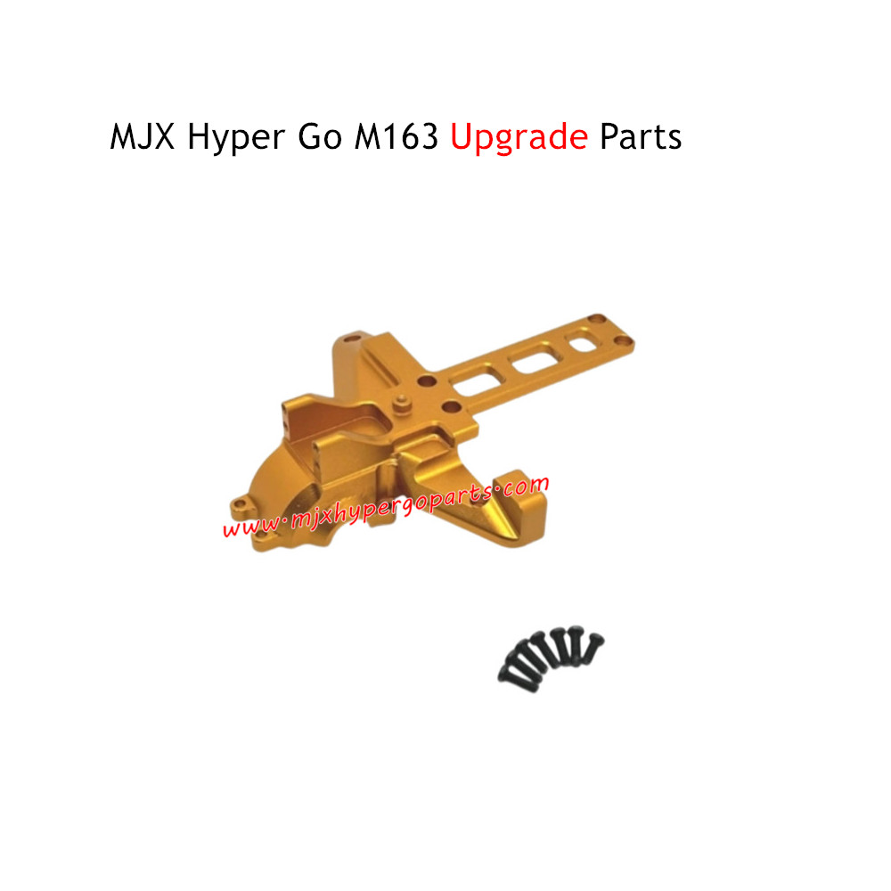 Rear Gearbox Cover Upgrade Parts for MJX Hyper Go M163 RC Car Gold Rear Gearbox Cover Upgrade Parts for MJX Hyper Go M163 RC Car Gold