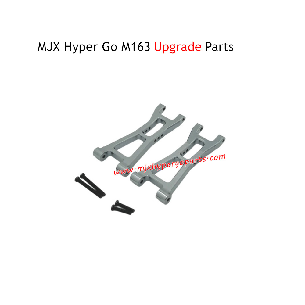 Rear Lower Swing Arm Upgrade Parts for MJX Hyper Go M163 RC Car Gray Rear Lower Swing Arm Upgrade Parts for MJX Hyper Go M163 RC Car Gray