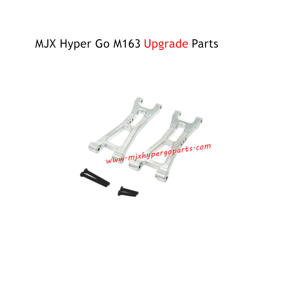 Rear Lower Swing Arm Upgrade Parts for MJX Hyper Go M163 RC Car Silver Rear Lower Swing Arm Upgrade Parts for MJX Hyper Go M163 RC Car Silver