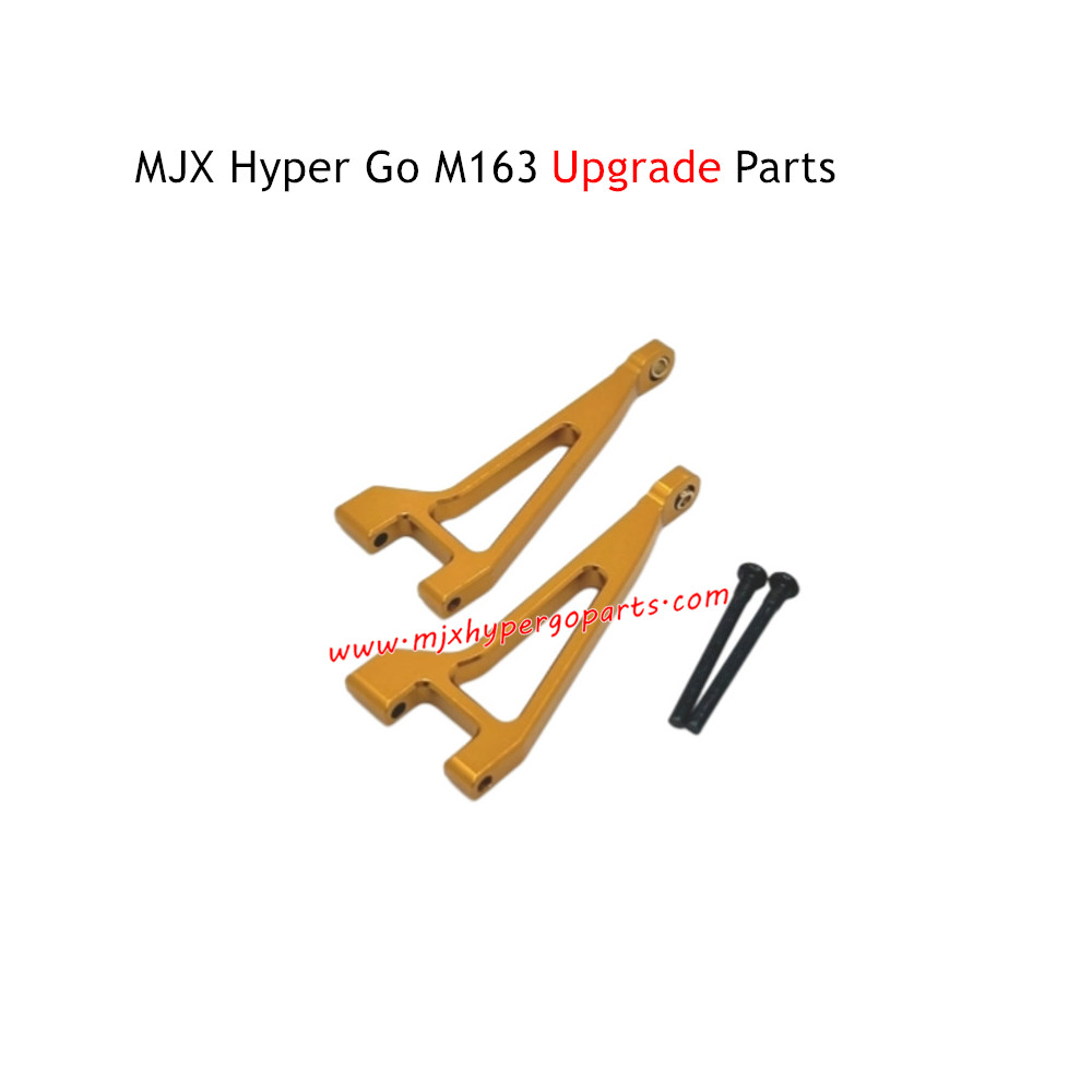 Rear Upper Swing Arm Upgrade Parts for MJX Hyper Go M163 RC Car Gold Rear Upper Swing Arm Upgrade Parts for MJX Hyper Go M163 RC Car Gold