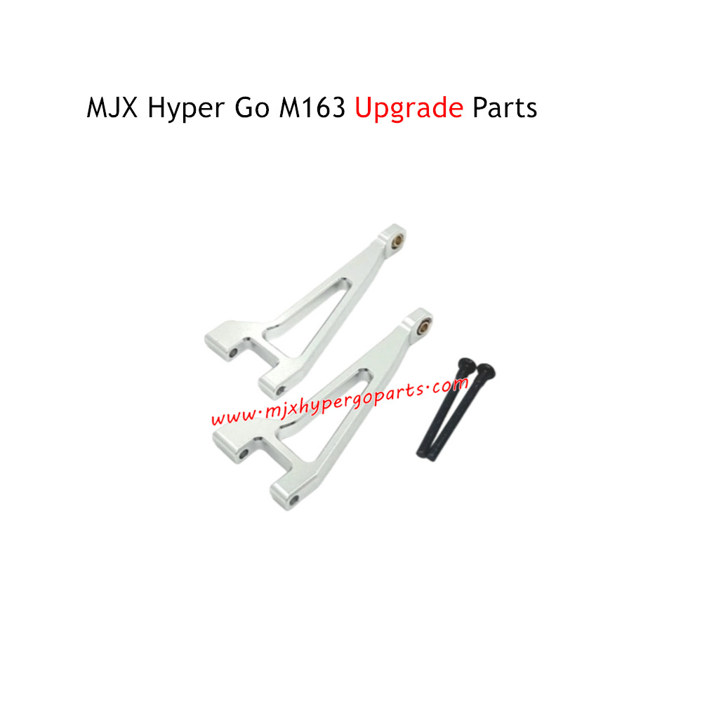 Rear Upper Swing Arm Upgrade Parts for MJX Hyper Go M163 RC Car Silver Rear Upper Swing Arm Upgrade Parts for MJX Hyper Go M163 RC Car Silver