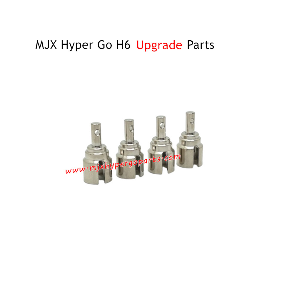 MJX H6 Hyper Go Upgrade Parts Differential Joint Cups Silver MJX H6 Hyper Go Upgrade Parts Differential Joint Cups Silver