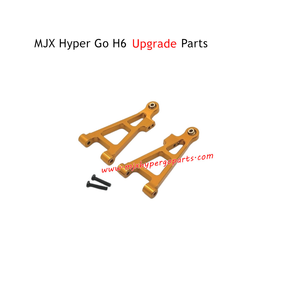 MJX H6 Hyper Go Upgrade Parts Front Lower Swing Arm Gold MJX H6 Hyper Go Upgrade Parts Front Lower Swing Arm Gold