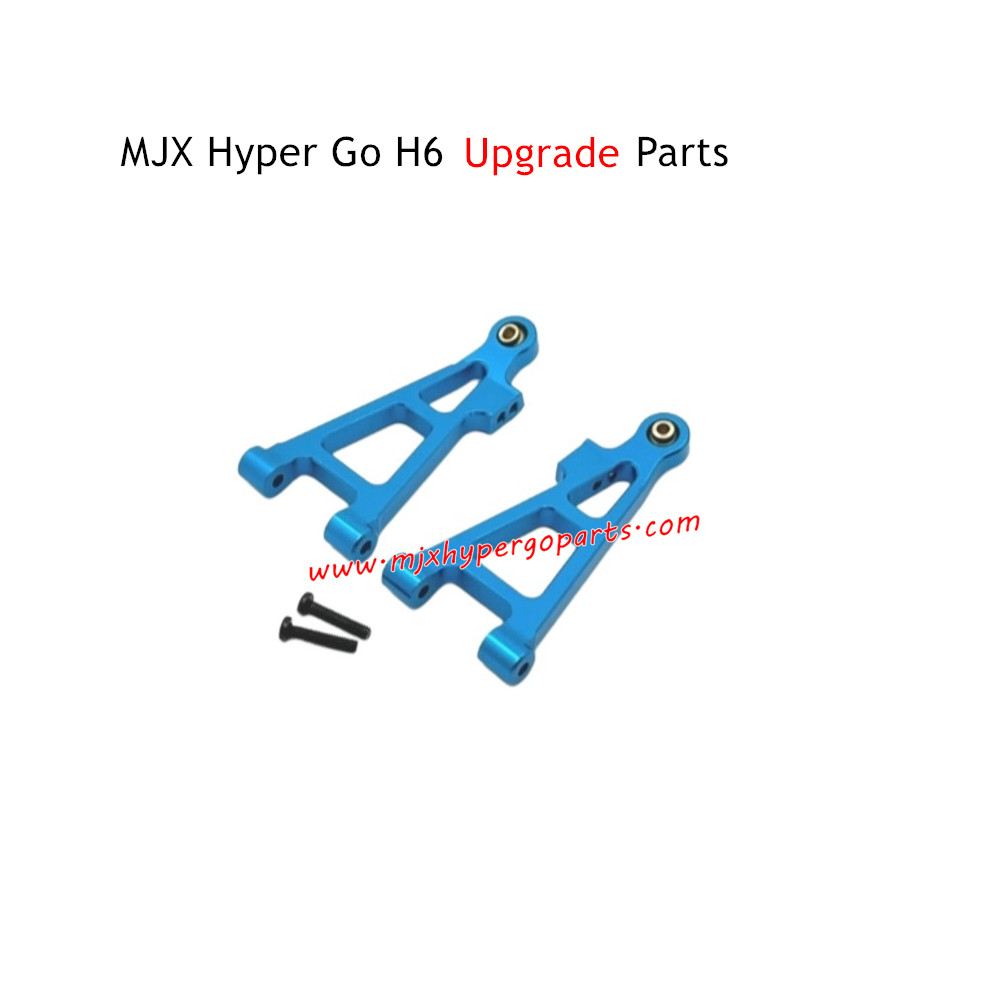 MJX H6 Hyper Go Upgrade Parts Front Lower Swing Arm Blue MJX H6 Hyper Go Upgrade Parts Front Lower Swing Arm Blue