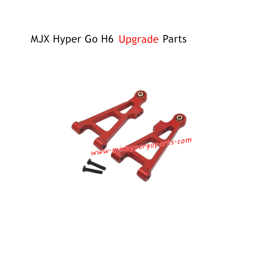 MJX H6 Hyper Go Upgrade Parts Front Lower Swing Arm Red MJX H6 Hyper Go Upgrade Parts Front Lower Swing Arm Red