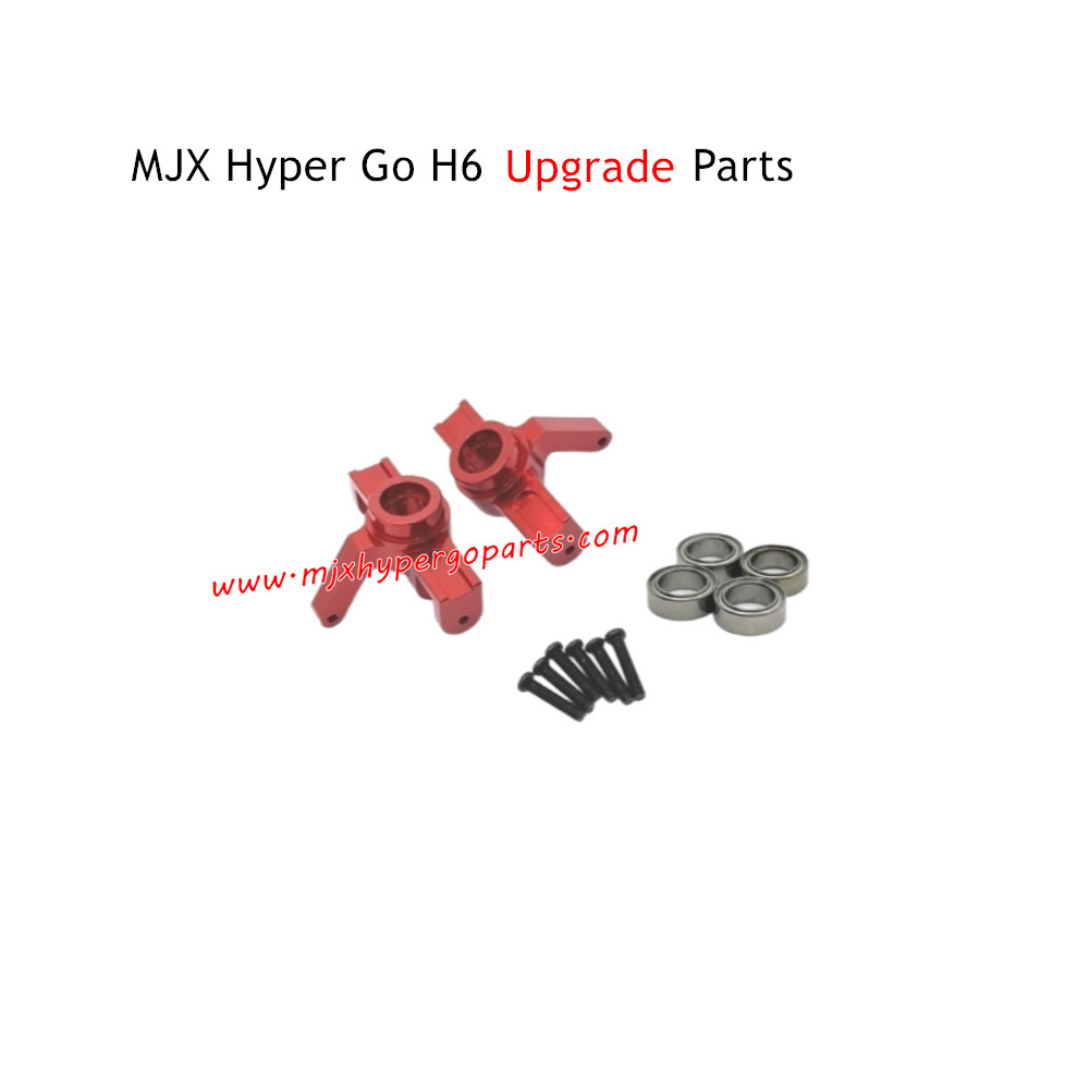 MJX H6 Hyper Go Upgrade Parts Front Steering Cup Red
