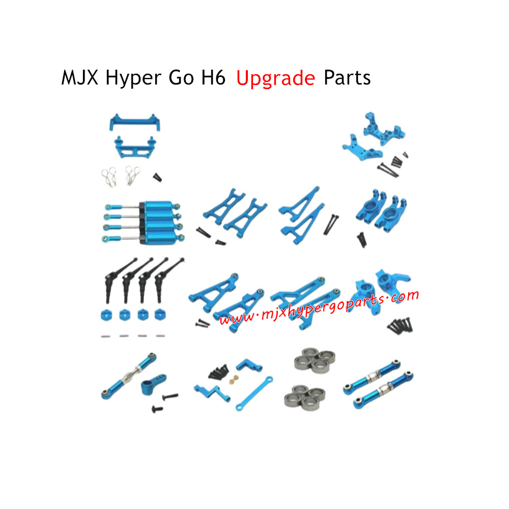 MJX H6 Hyper Go Upgrade Parts Kits Blue MJX H6 Hyper Go Upgrade Parts Kits Blue