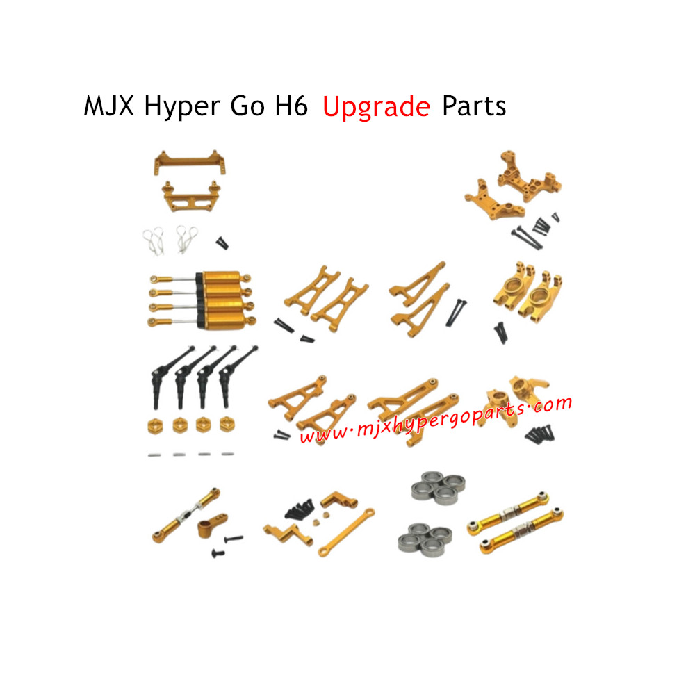 MJX H6 Hyper Go Upgrade Parts Kits Gold MJX H6 Hyper Go Upgrade Parts Kits Gold