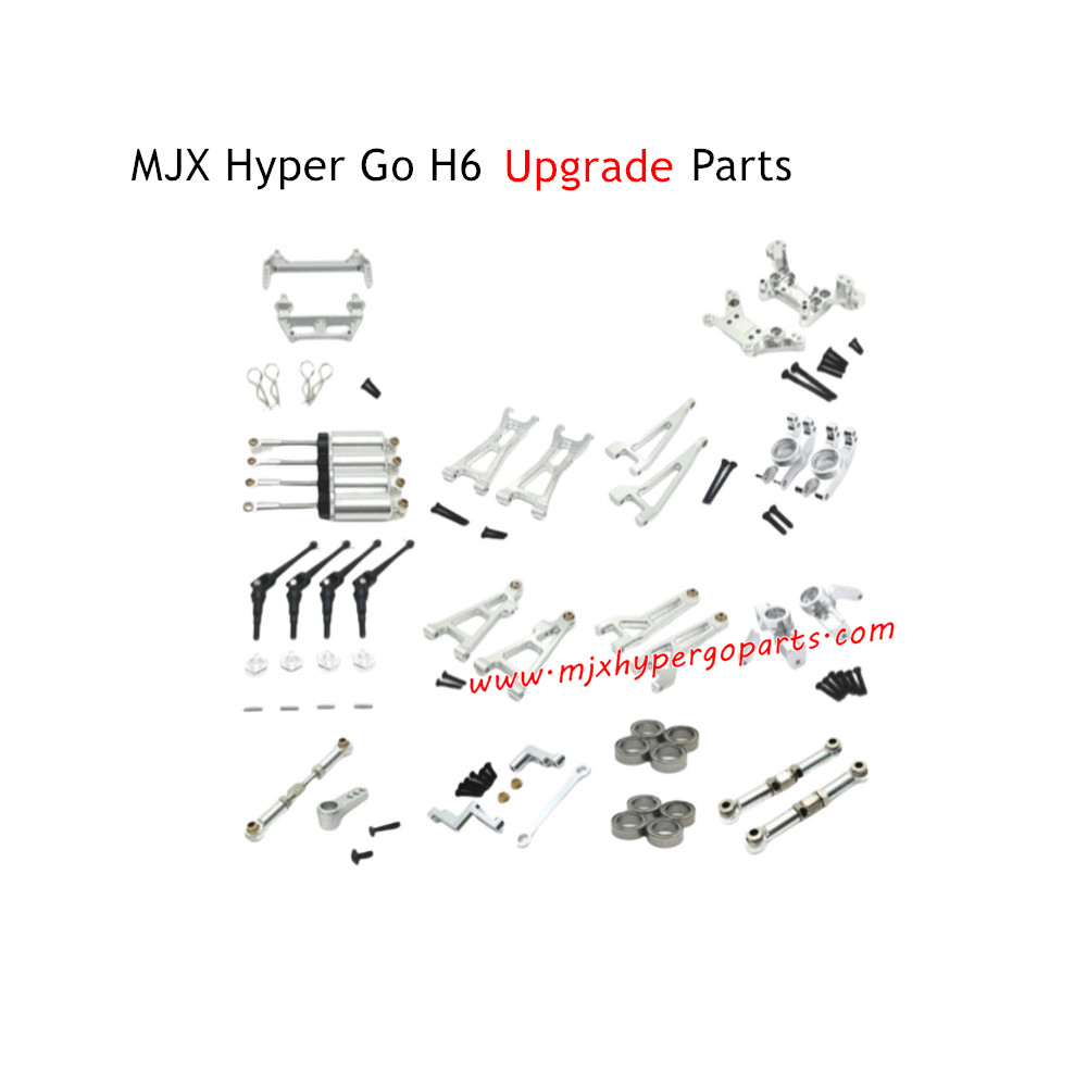 MJX H6 Hyper Go Upgrade Parts Kits Silver