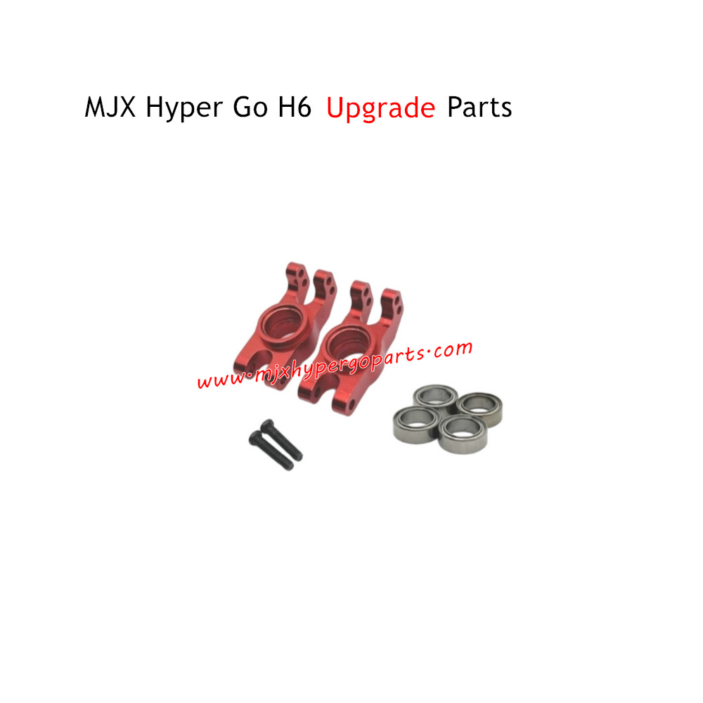 MJX H6 Hyper Go Upgrade Parts Rear Cups Red MJX H6 Hyper Go Upgrade Parts Rear Cups Red
