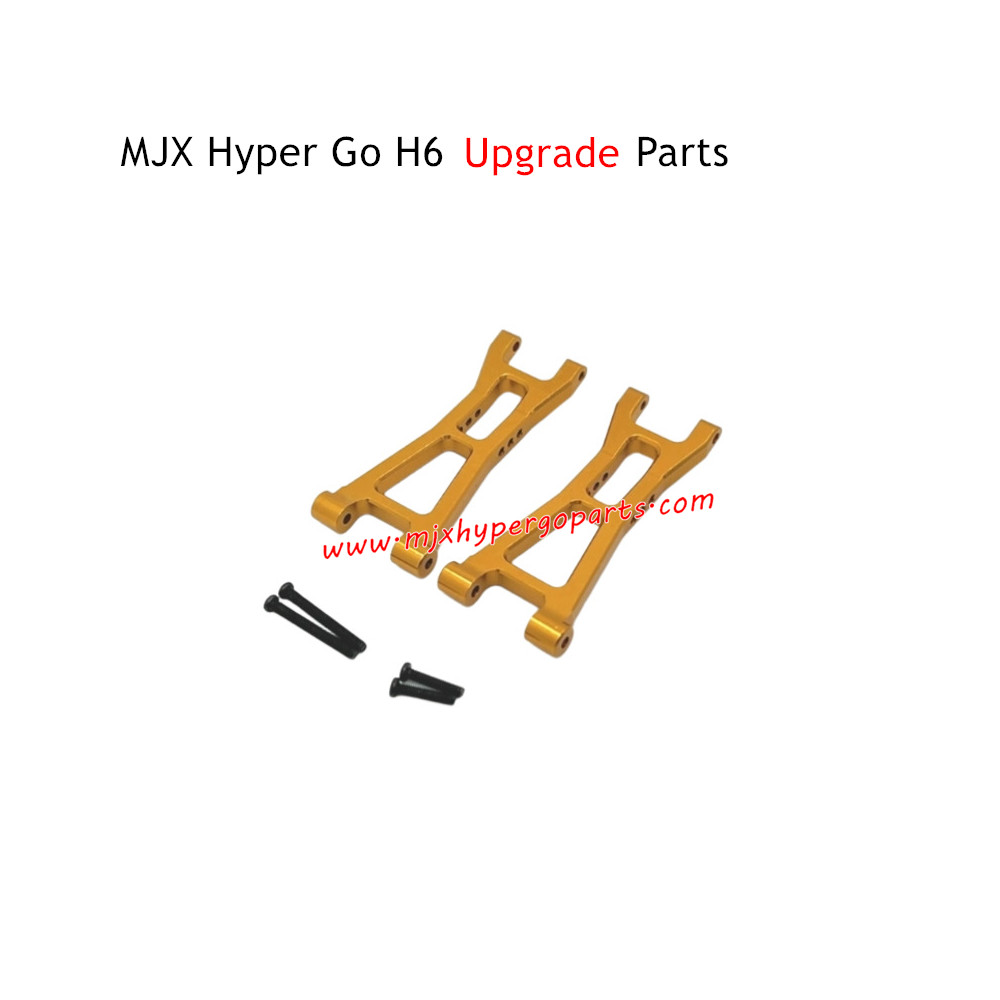 MJX H6 Hyper Go Upgrade Parts Rear Lower Swing Arm Gold MJX H6 Hyper Go Upgrade Parts Rear Lower Swing Arm Gold