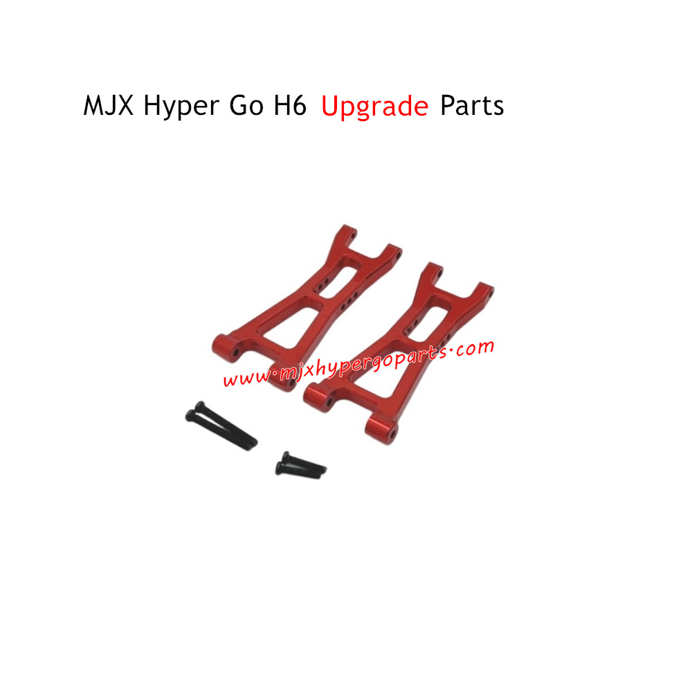 MJX H6 Hyper Go Upgrade Parts Rear Lower Swing Arm Red MJX H6 Hyper Go Upgrade Parts Rear Lower Swing Arm Red