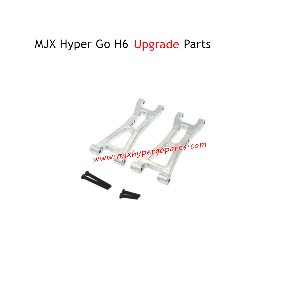 MJX H6 Hyper Go Upgrade Parts Rear Lower Swing Arm Silver MJX H6 Hyper Go Upgrade Parts Rear Lower Swing Arm Silver