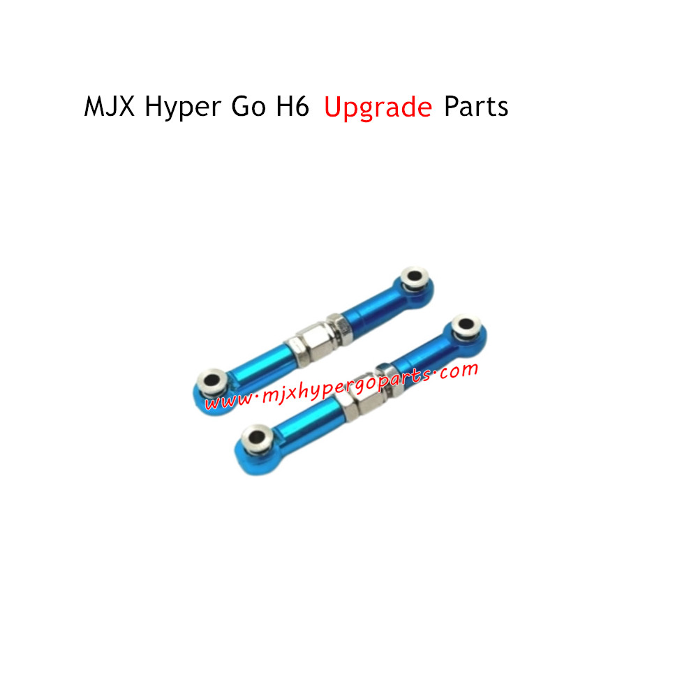 MJX H6 Hyper Go Upgrade Parts Steering Tie Rods Blue MJX H6 Hyper Go Upgrade Parts Steering Tie Rods Blue