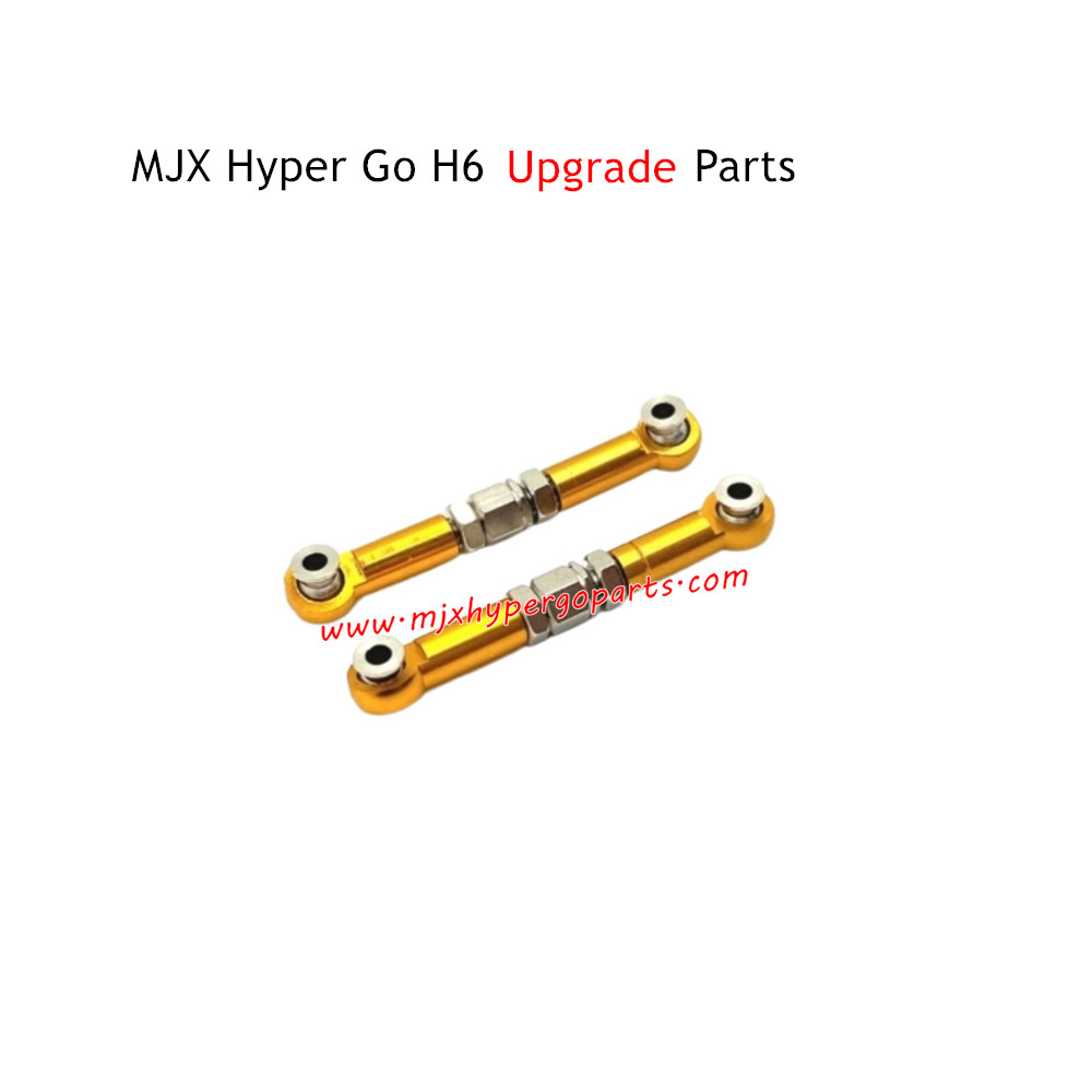 MJX H6 Hyper Go Upgrade Parts Steering Tie Rods Gold MJX H6 Hyper Go Upgrade Parts Steering Tie Rods Gold