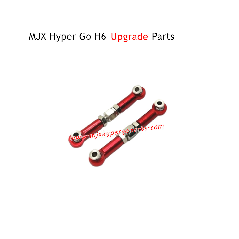 MJX H6 Hyper Go Upgrade Parts Steering Tie Rods Red MJX H6 Hyper Go Upgrade Parts Steering Tie Rods Red