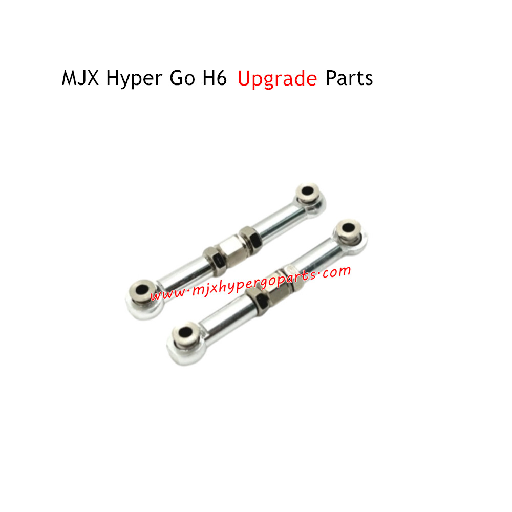 MJX H6 Hyper Go Upgrade Parts Steering Tie Rods Silver MJX H6 Hyper Go Upgrade Parts Steering Tie Rods Silver