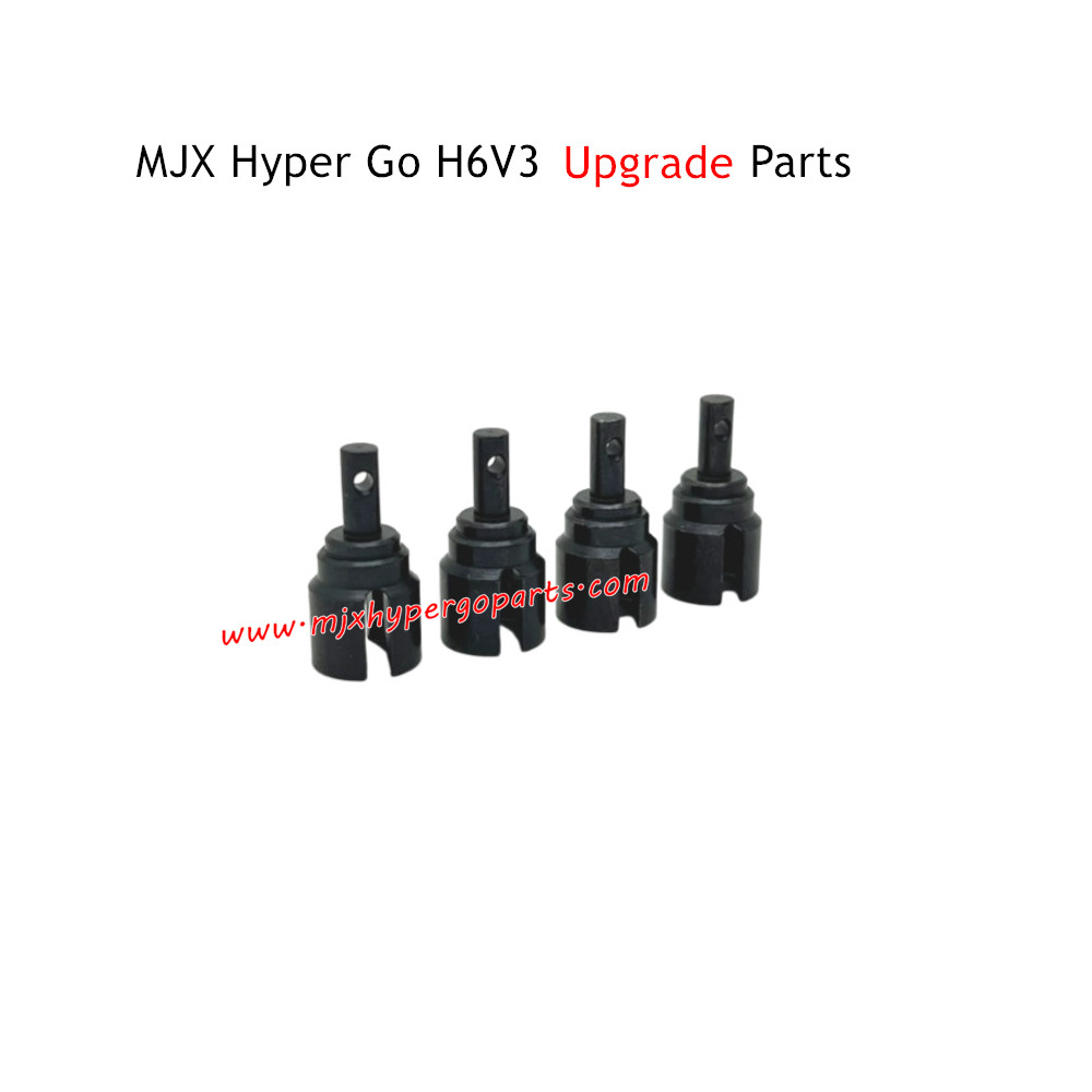MJX H6V3 Hyper Go Upgrade Parts Differential Joint Cups Black MJX H6V3 Hyper Go Upgrade Parts Differential Joint Cups Black