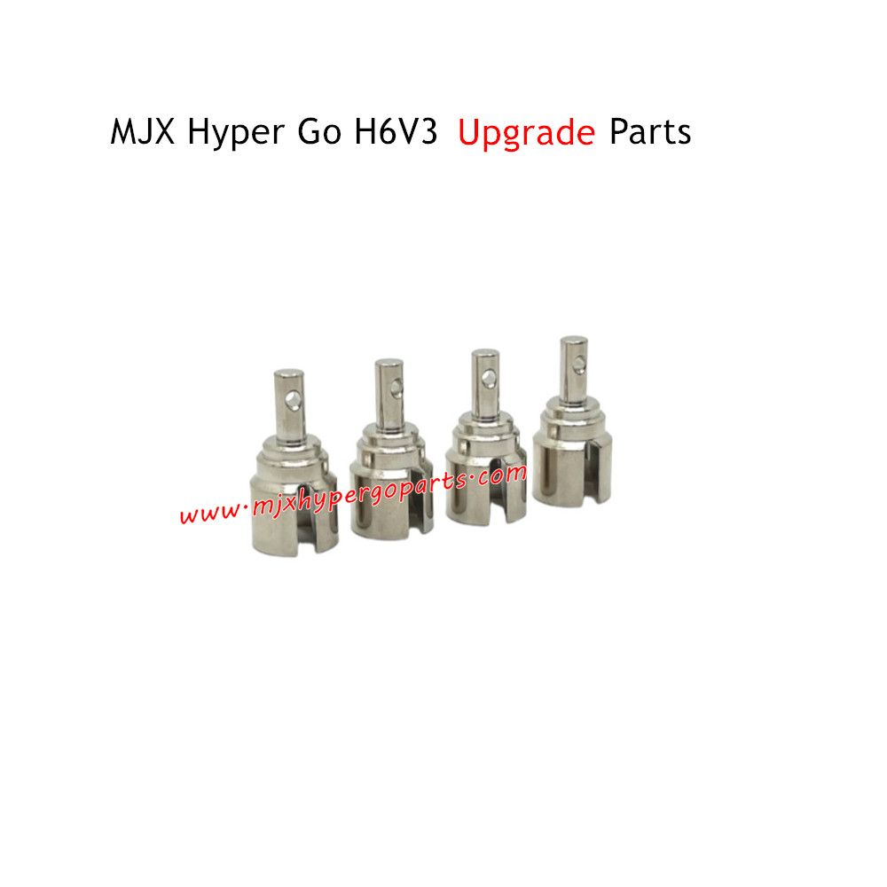 MJX H6V3 Hyper Go Upgrade Parts Differential Joint Cups Silver MJX H6V3 Hyper Go Upgrade Parts Differential Joint Cups Silver