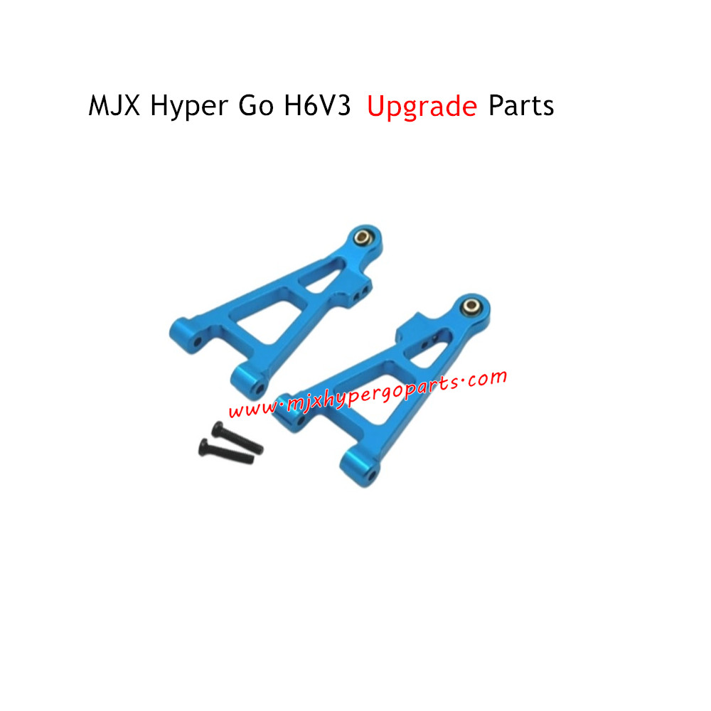 MJX H6V3 Hyper Go Upgrade Parts Front Lower Swing Arm Blue MJX H6V3 Hyper Go Upgrade Parts Front Lower Swing Arm Blue