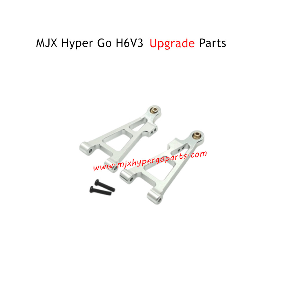 MJX H6V3 Hyper Go Upgrade Parts Front Lower Swing Arm Silver MJX H6V3 Hyper Go Upgrade Parts Front Lower Swing Arm Silver