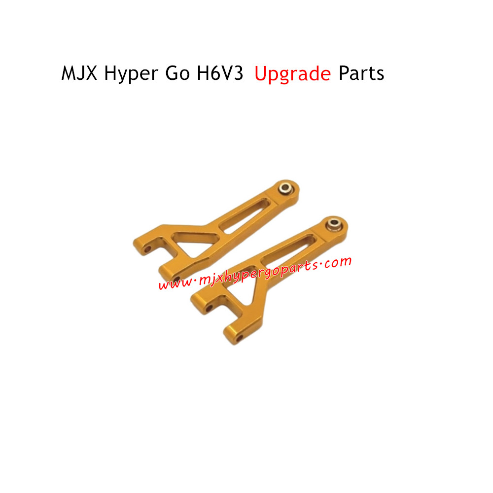 MJX H6V3 Hyper Go Upgrade Parts Front Upper Swing Arm Gold MJX H6V3 Hyper Go Upgrade Parts Front Upper Swing Arm Gold