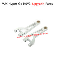 MJX H6V3 Hyper Go Upgrade Parts Front Upper Swing Arm Silver