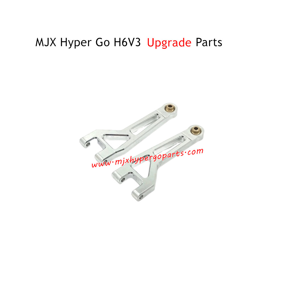 MJX H6V3 Hyper Go Upgrade Parts Front Upper Swing Arm Silver MJX H6V3 Hyper Go Upgrade Parts Front Upper Swing Arm Silver